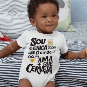 Body infantil dindo de Ogum cervejeiro