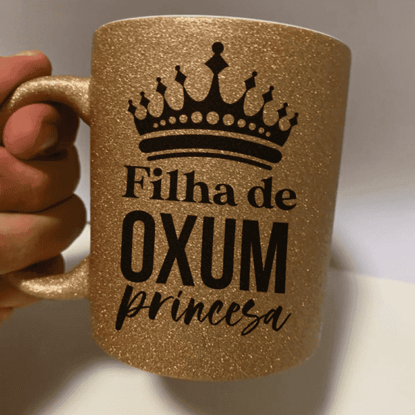 Caneca Filha de Oxum princesa