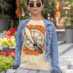 Camiseta Obá em aquarela