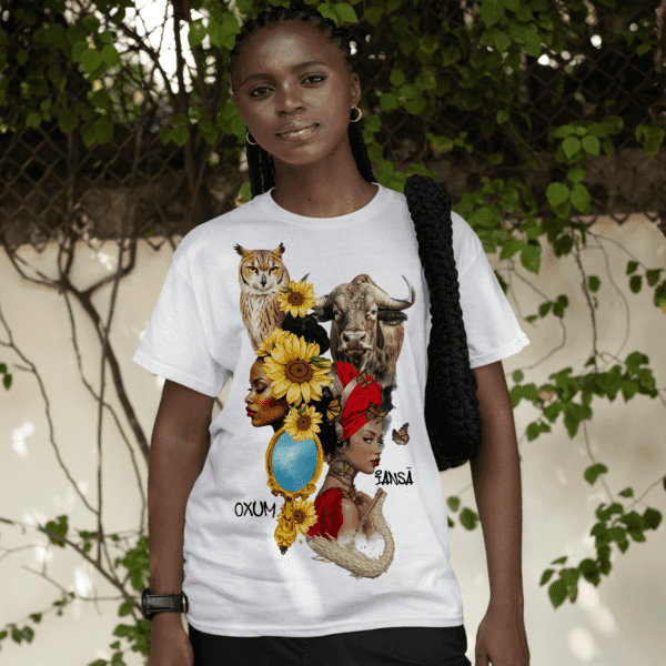 Camiseta Orixás Iansã e Oxum