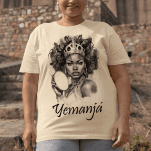 Camiseta Yemanjá esboço