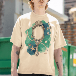 Camiseta Yemanjá em aquarela