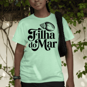 Camiseta de Yemanjá filha do mar