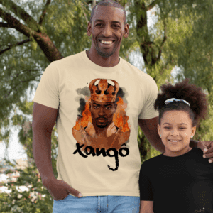 Camiseta rosto de Xangô