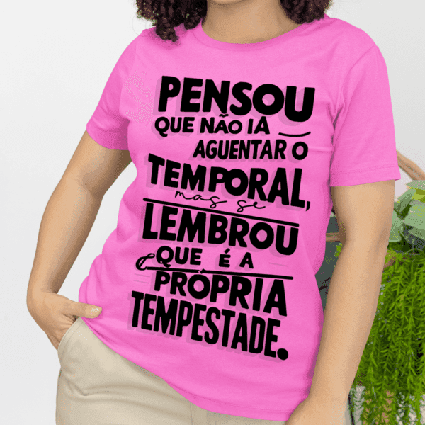 Camiseta tempestade de Iansã