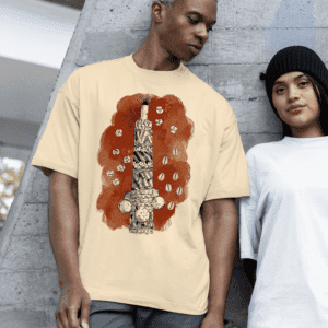 Camiseta Omolu em aquarela