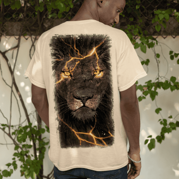 Camiseta Leão de Xangô costas