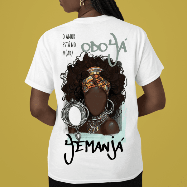 Camiseta Yemanjá verso