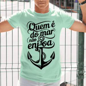 Camiseta Yemanjá é do mar