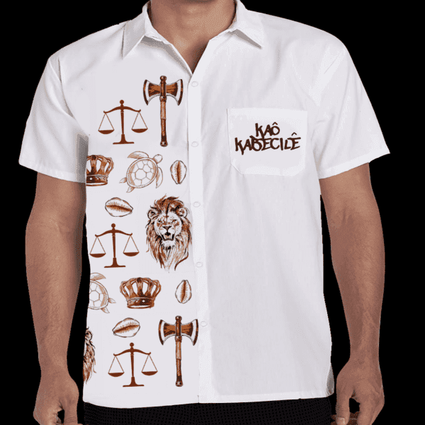 Camisa Social Xangô elementos