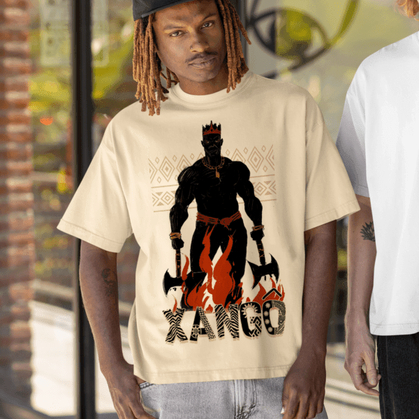 Camiseta Xangô sombreado