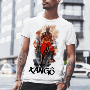 Camiseta Xangô na pedreira