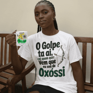 Camiseta Vem que eu sou de Oxóssi