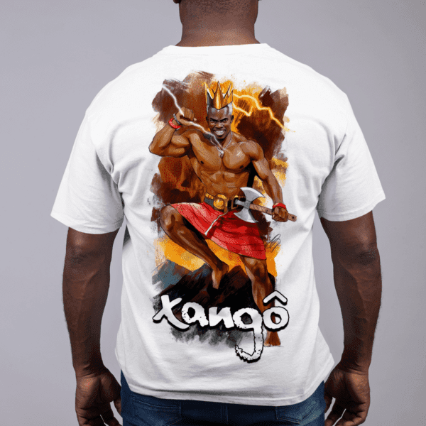 Camiseta Xangô costas