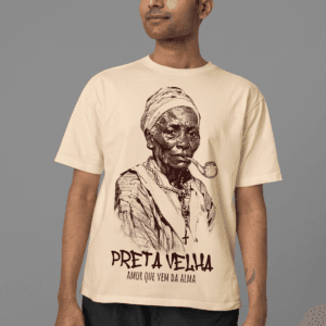 Camiseta Preta Velha amor
