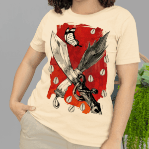 Camiseta Iansã em aquarela