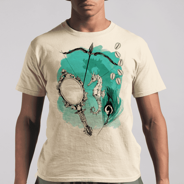 Camiseta Logun Edé em aquarela