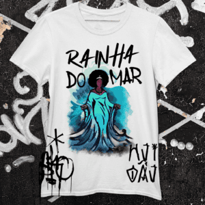 Camiseta Yemanjá rainha do mar