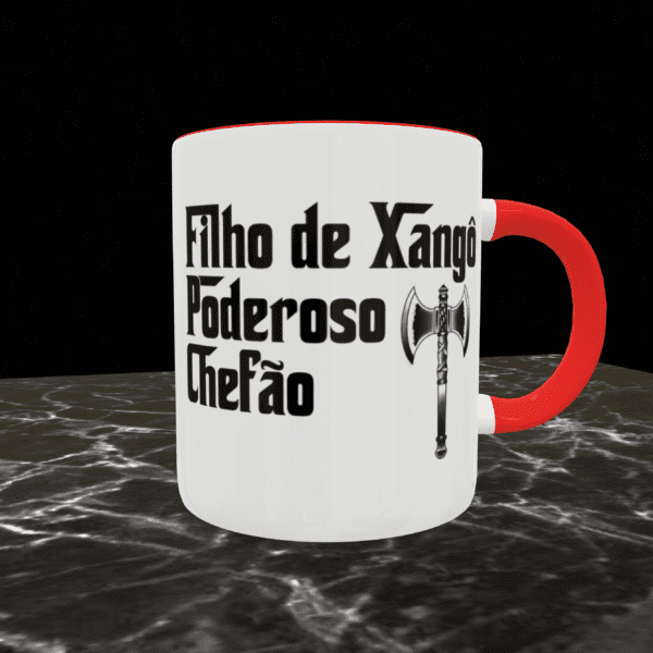 Caneca Filho de Xangô chefão