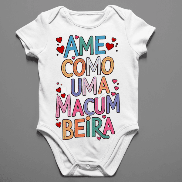 Body Infantil Ame como um macumbeira