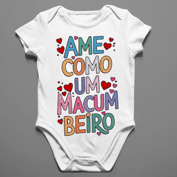 Body Infantil Ame como um macumbeiro