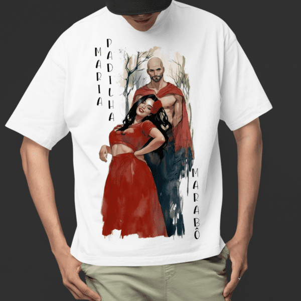 Camiseta Maria Padilha e Marabô