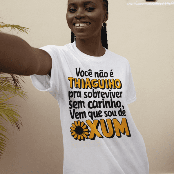 Camiseta Vem que eu sou de Oxum