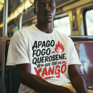 Camiseta Vem que eu sou de Xangô