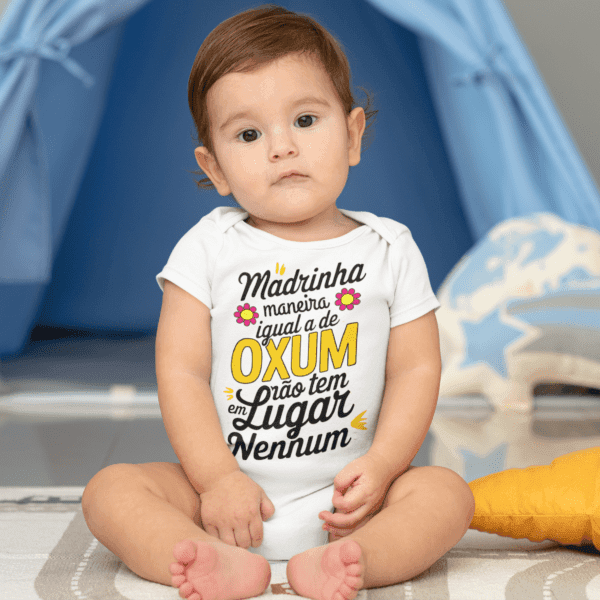 Body Infantil Madrinha de Oxum legal