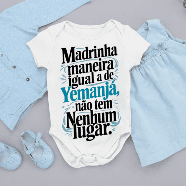 Body infantil madrinha de Yemanjá