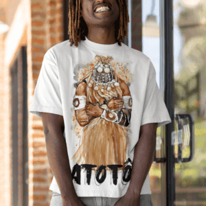 Camiseta Omolu braços cruzados