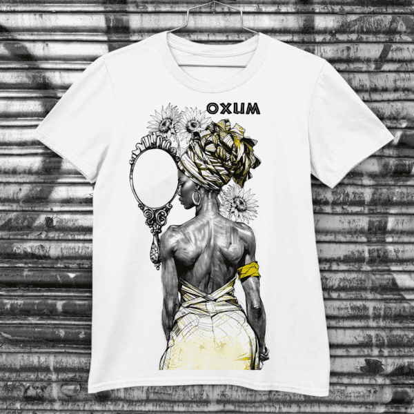 Camiseta Oxum de costas