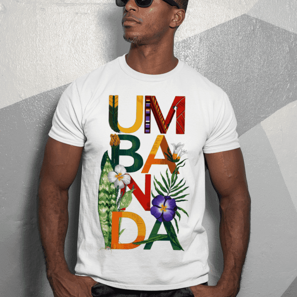 Camiseta Umbanda colorido
