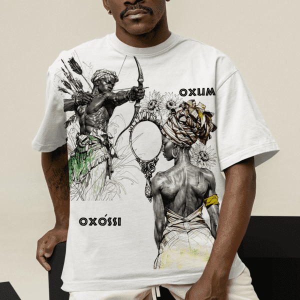 Camiseta de Oxum e Oxóssi