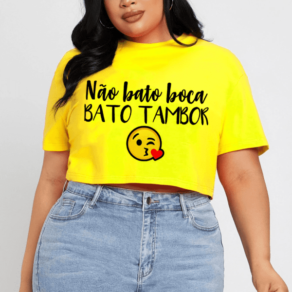 Cropped de Axé bato tambor