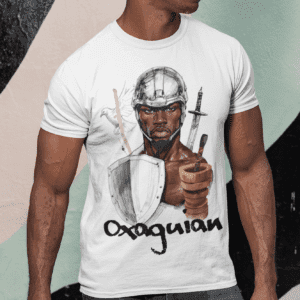 Camiseta de Oxaguian rosto