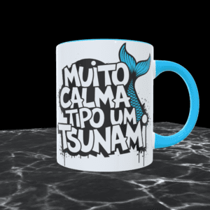 Caneca Yemanjá tsunami