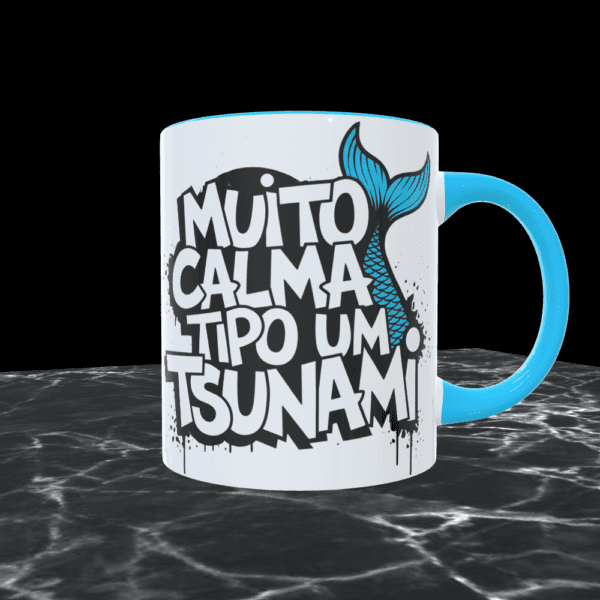 Caneca Yemanjá tsunami