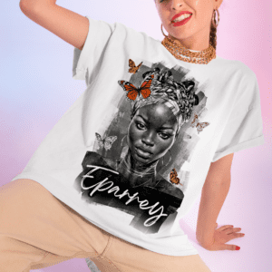 Camiseta Iansã em carvão