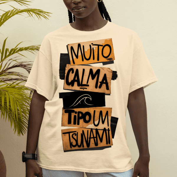 Camiseta filha de Yemanjá Tsunami