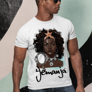 Camiseta Yemanjá rosto