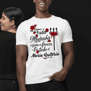 Camiseta Maria Quitéria fada madrinha