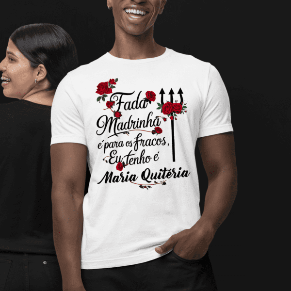 Camiseta Maria Quitéria fada madrinha