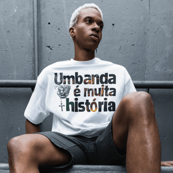 Camiseta Umbanda é história