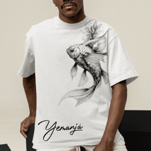 Camiseta peixe de Yemanjá