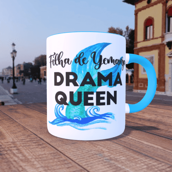 Caneca Filha de Yemanjá drama queen