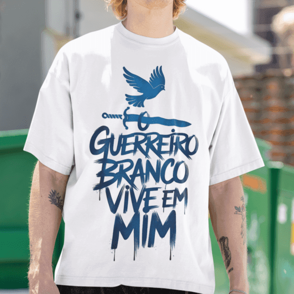 Camiseta Oxaguian guerreiro branco