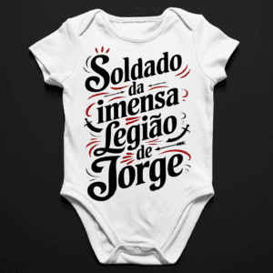 Body Infantil Soldado de São Jorge