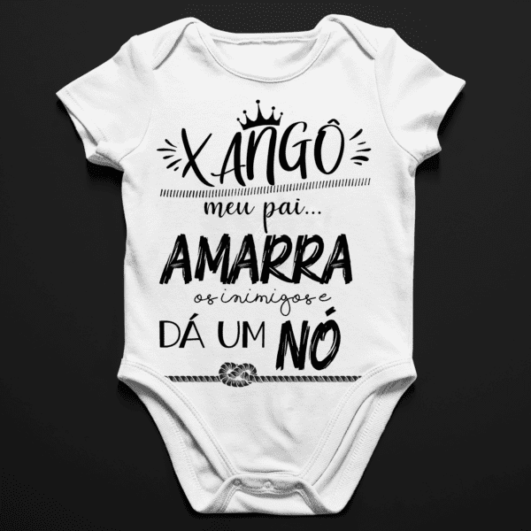 Body Infantil Xangô meu pai