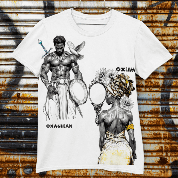 Camiseta Oxum e Oxaguian